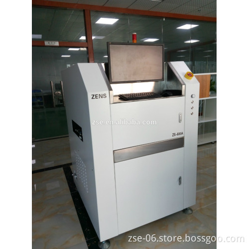 Lower price ZENS-600A automatic on-line Aoi machine with SPI System SMT production line